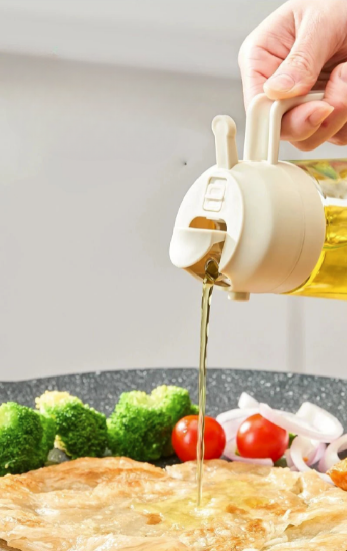 Dispensador de Aceite – Spray & Vertido