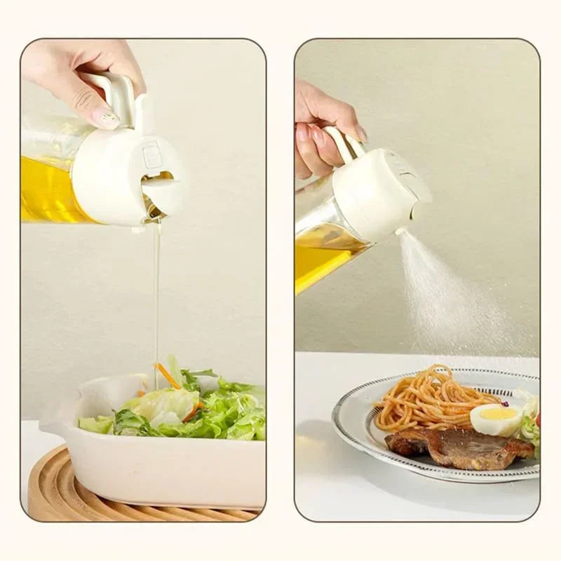 Dispensador de Aceite – Spray & Vertido