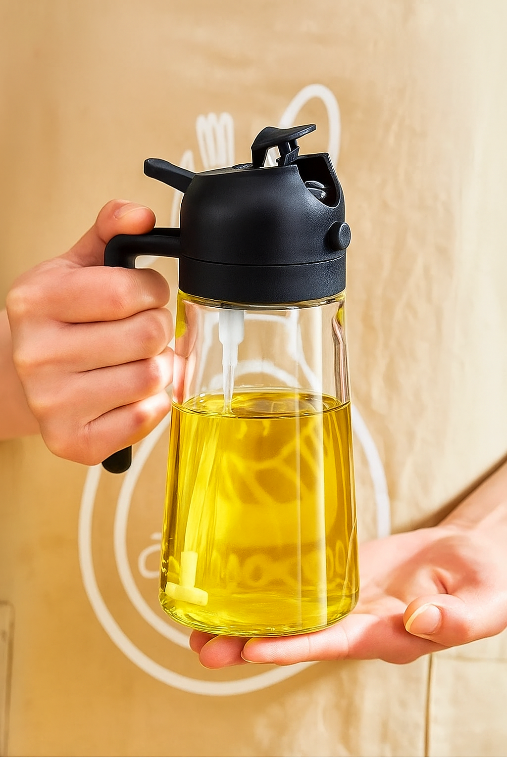 Dispensador de Aceite – Spray & Vertido