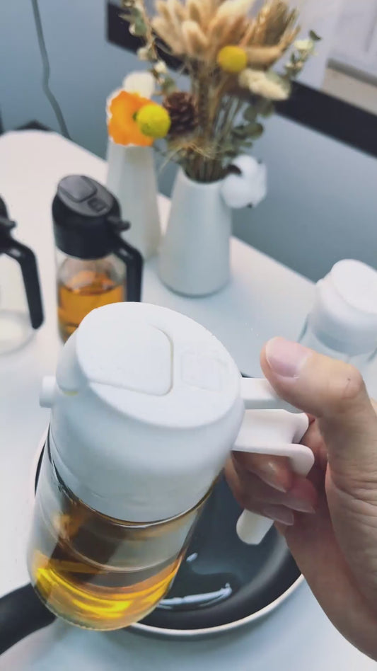 Dispensador de Aceite – Spray & Vertido